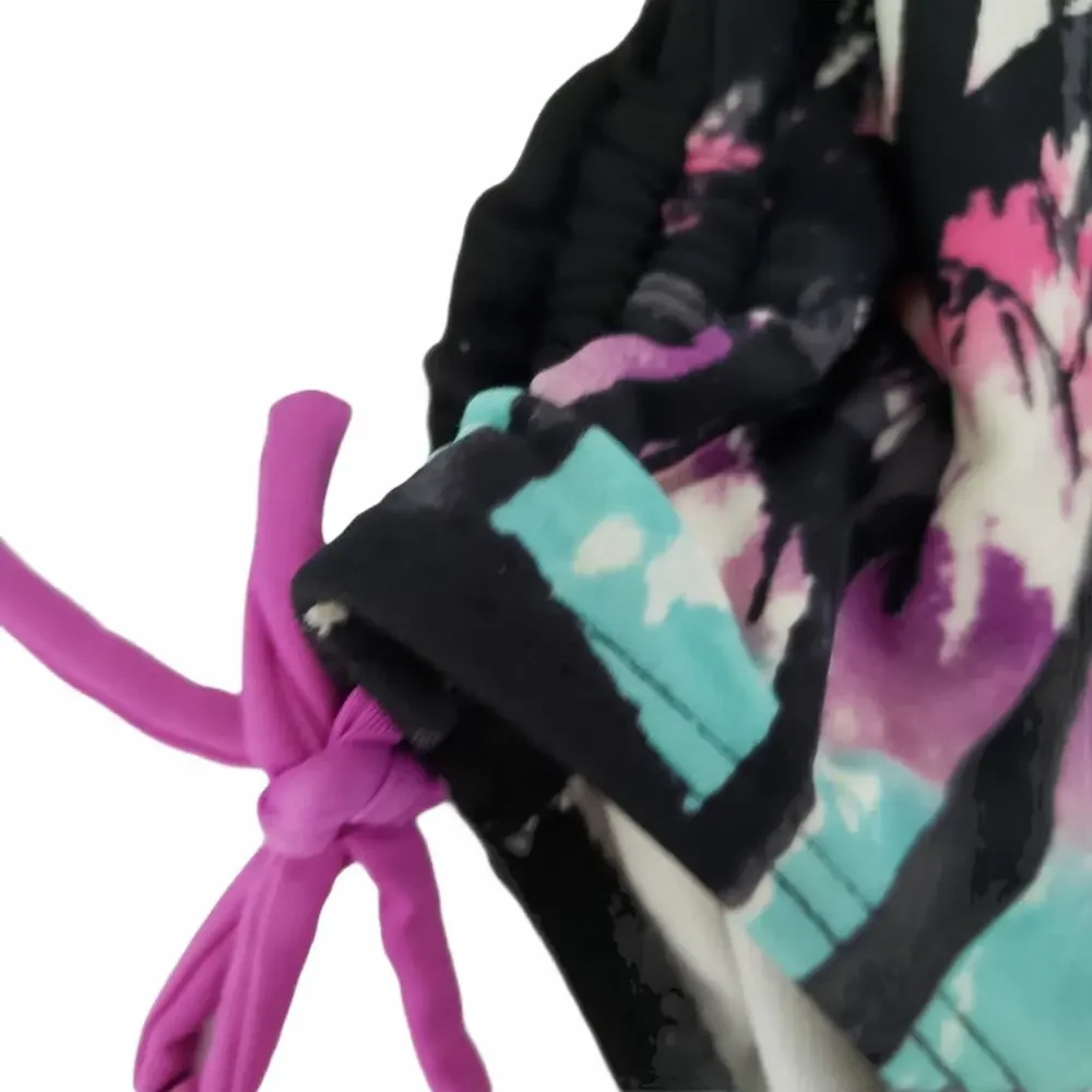 2 For $5 Sale Girl's Tropical Island One Piece Swimsuit Size XS (4/5)